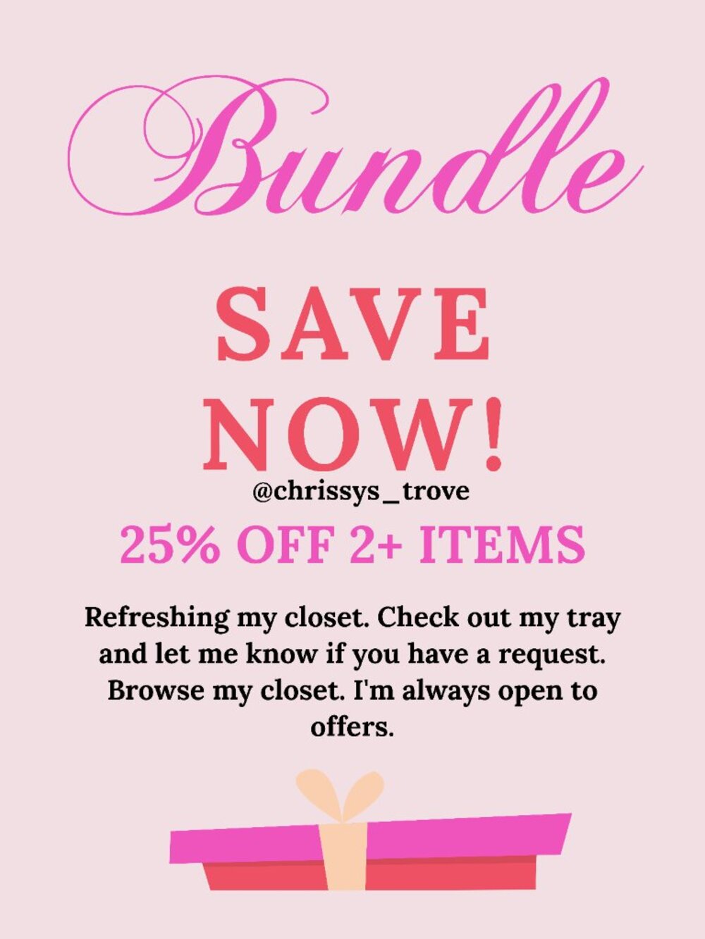 BUNDLE TO SAVE IN LIVE SHOW